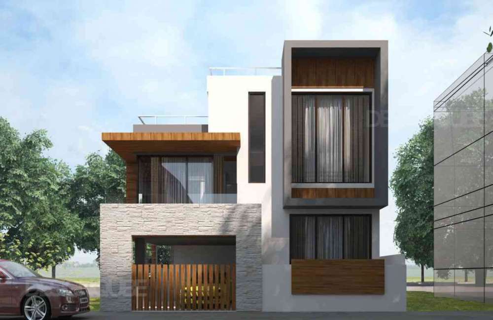 Villa Architecture at Medahalli, Bangalore